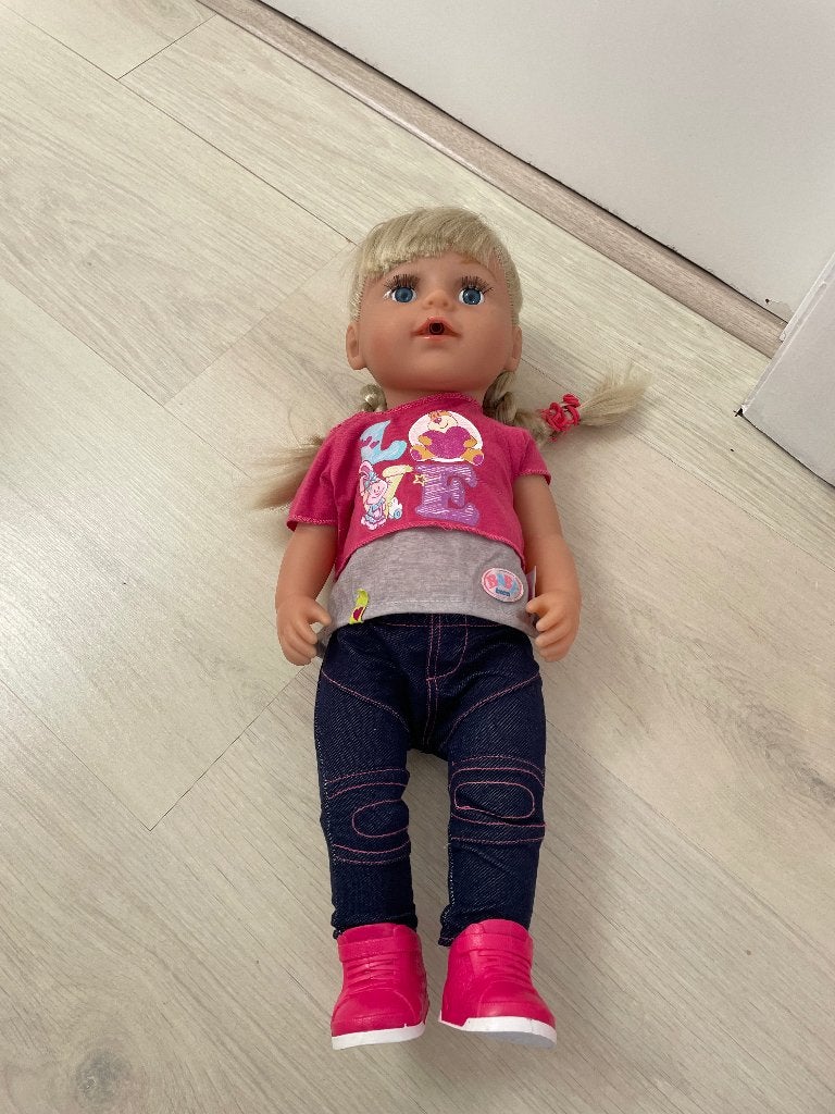 Pop, Kinderen en Baby's, Speelgoed | Poppen, Ophalen, Gebruikt, Babypop