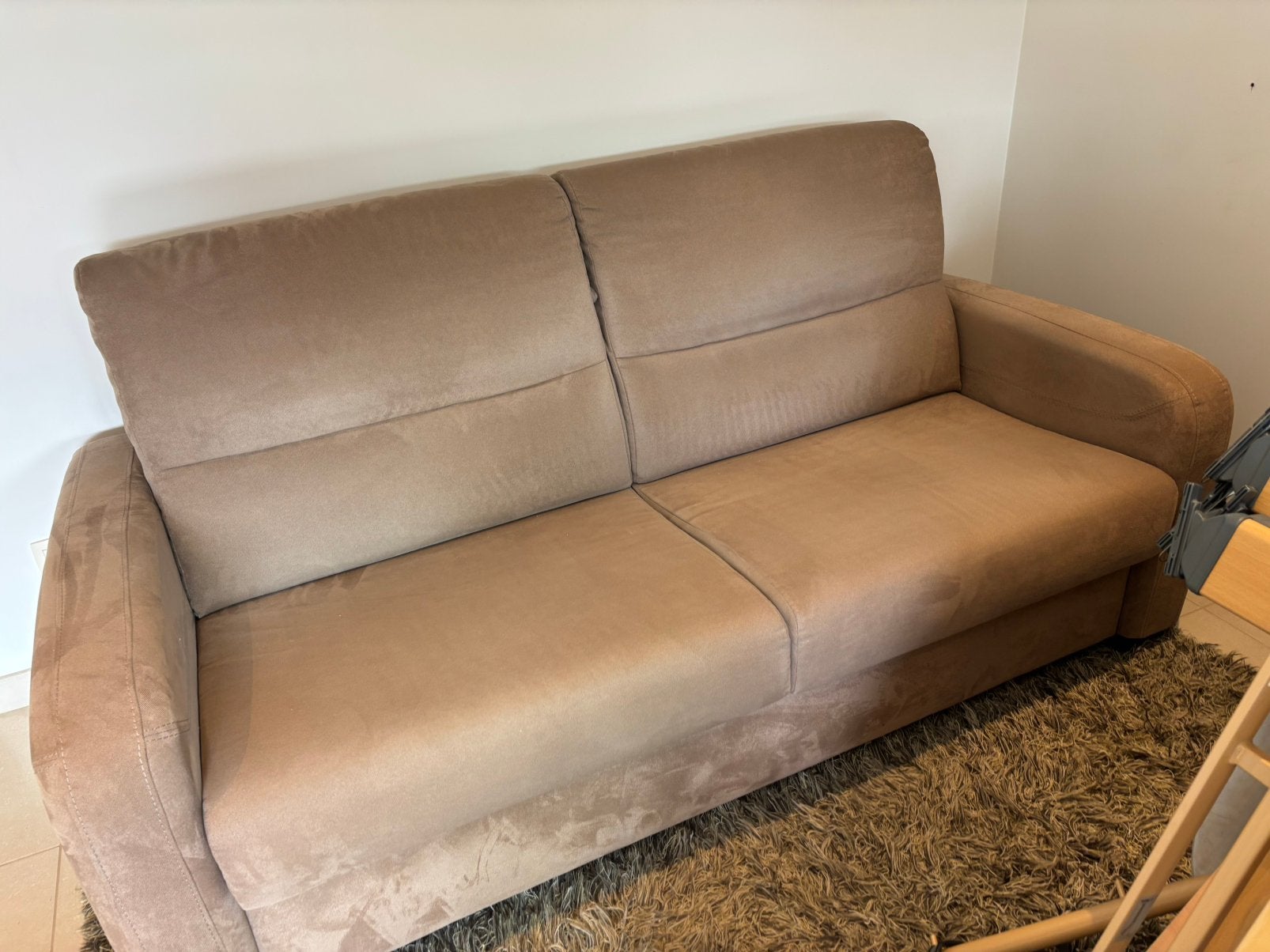 Zetelbed, Ophalen, Zo goed als nieuw, 200 cm