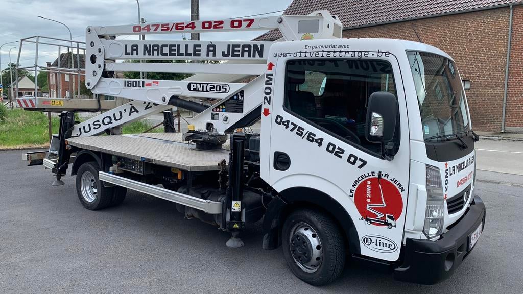 Camion nacelle articulée 20M, Enlèvement
