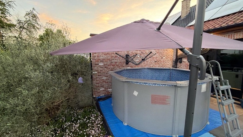 Bestway Hydrium zwembad 360cm als nieuw + Warmtepomp, Enlèvement, Comme neuf