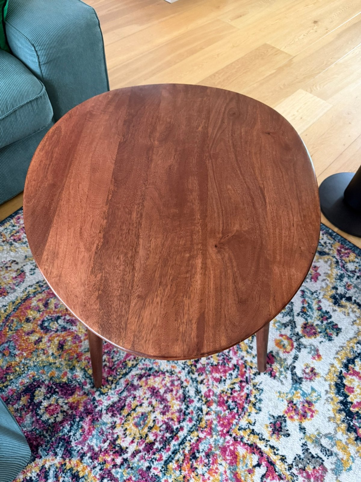 Table basse ronde en bois Zara Home — bois de manguier, Maison & Meubles, Tables | Tables de salon, Enlèvement, Comme neuf