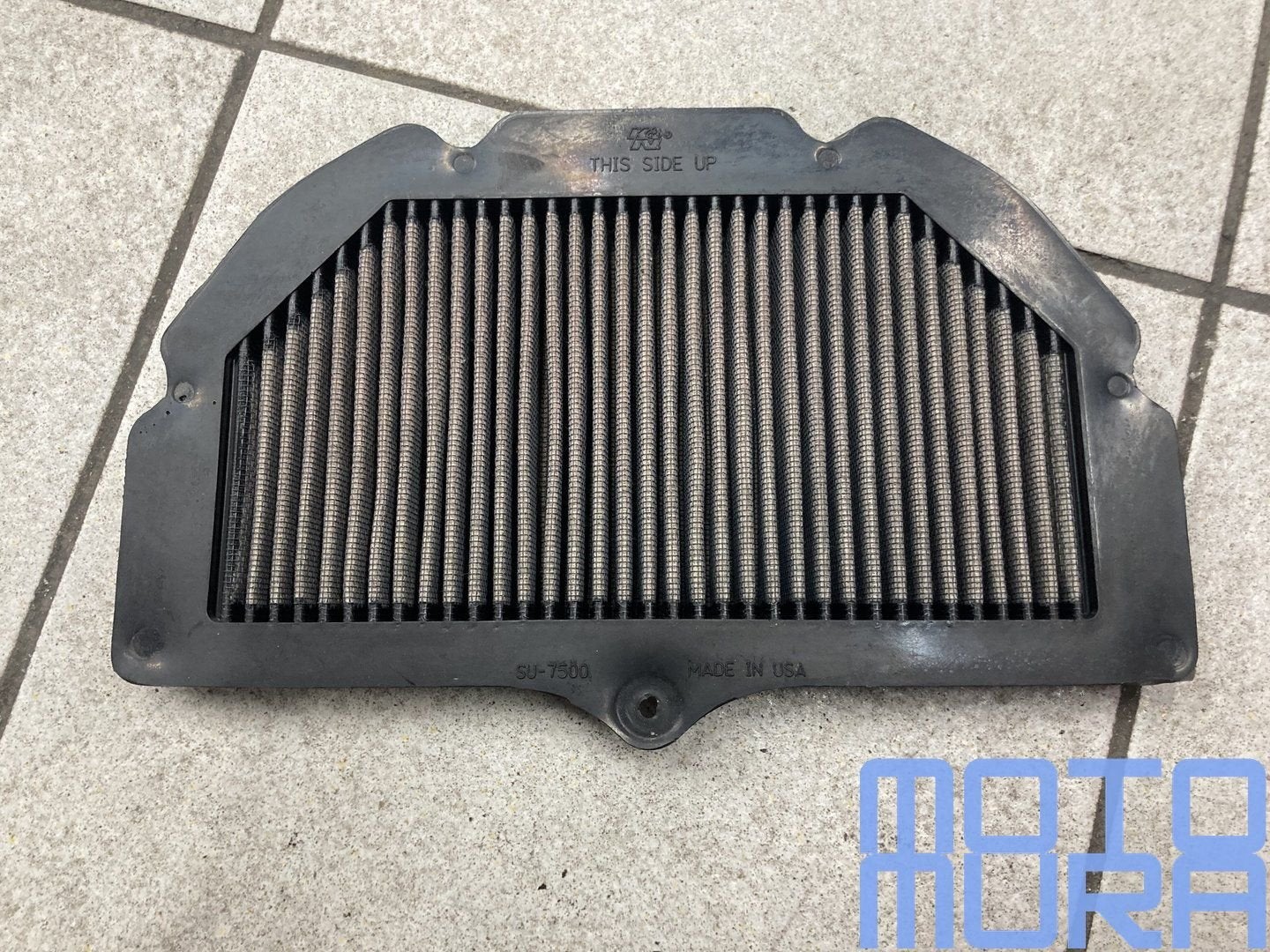 K&N luchtfilter voor Suzuki GSXR 600 en 750 K1 2000 - 2003 G, -, Utilisé, -, -