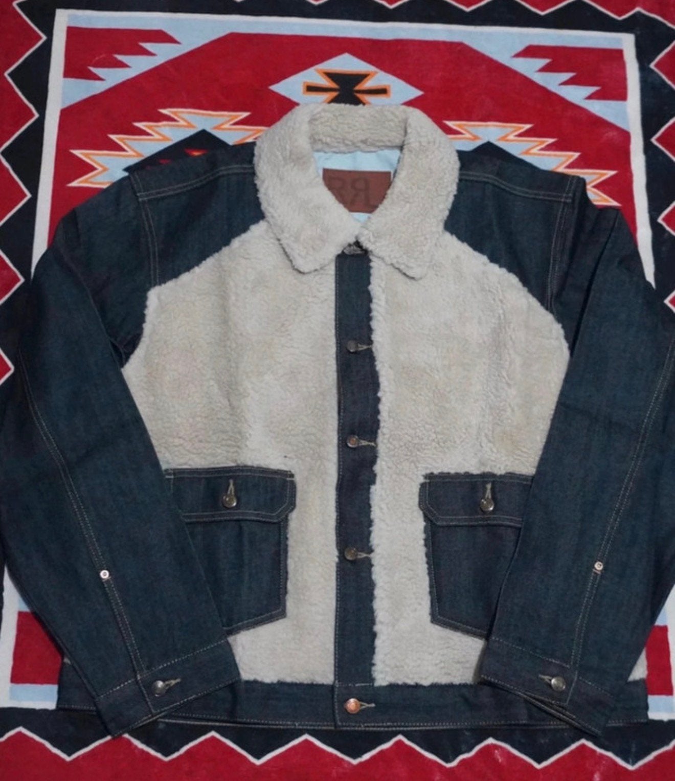 Grizzly Jacket RRL Double RL Raw spijkerjack, Ophalen, Zo goed als nieuw