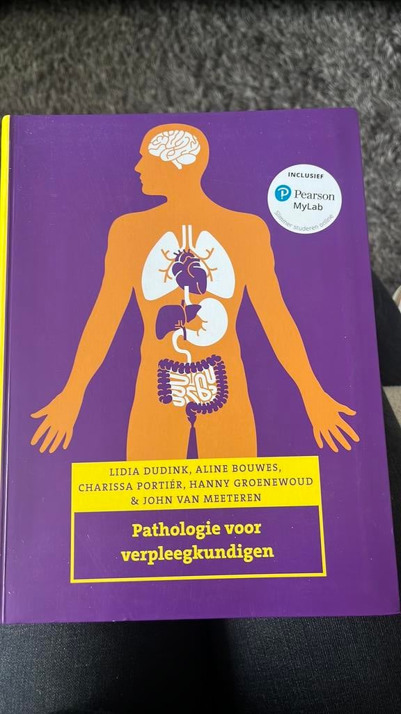 Lidia Dudink - Pathologie voor verpleegkundigen, Livres, Livres scolaires, Enlèvement, Néerlandais, Lidia Dudink; Aline Bouwes; Hanny Groenewoud; John van Meeter...