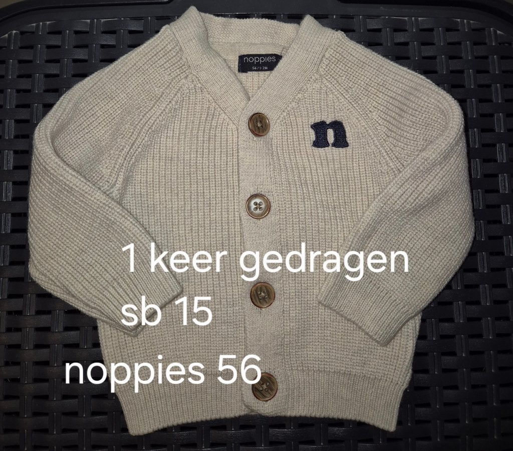 Golfje maat 56 noppies, Enfants & Bébés, Vêtements de bébé | Taille 56, Neuf, Garçon ou Fille, Enlèvement ou Envoi, Pull ou Veste