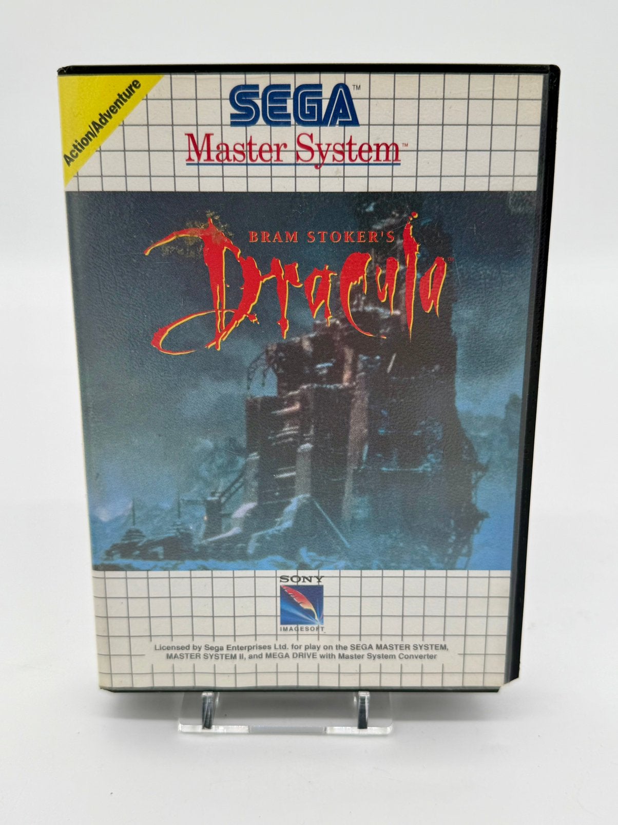 Dracula Sega Master System Game - PAL Multi, Consoles de jeu & Jeux vidéo, Enlèvement ou Envoi, 1 joueur, Aventure et Action, Utilisé