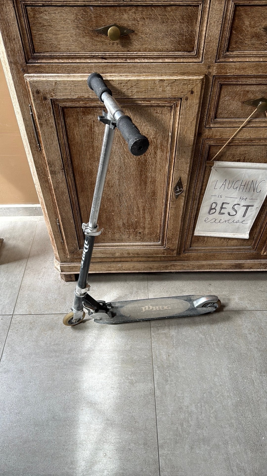 Trottinette, Ophalen, Zo goed als nieuw