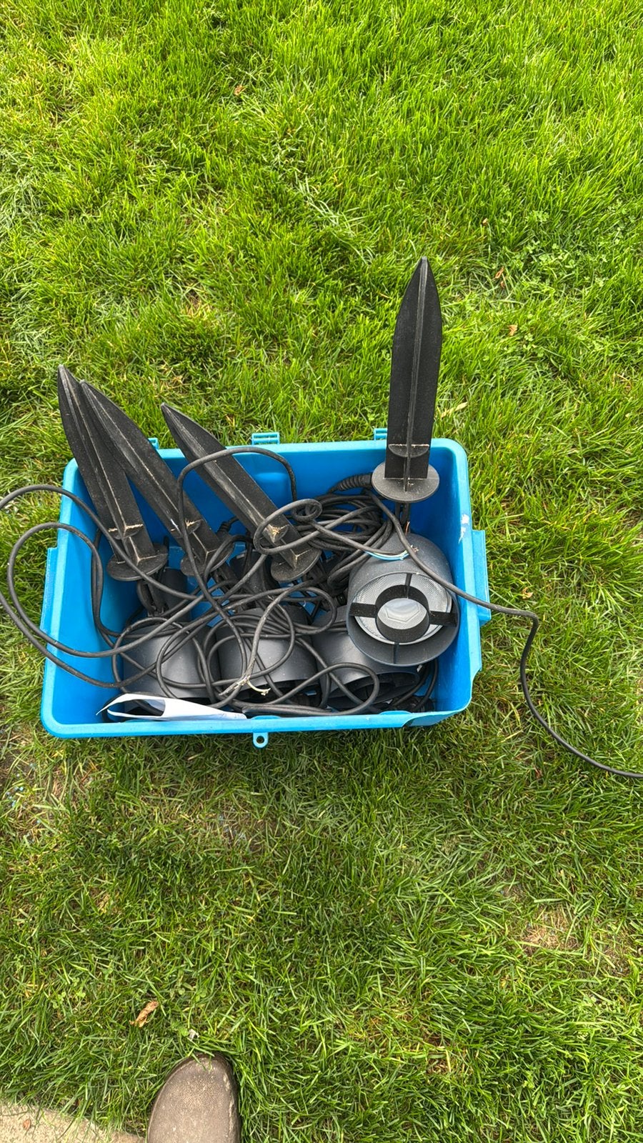 Éclairage de jardin professionnel, Enlèvement, Utilisé