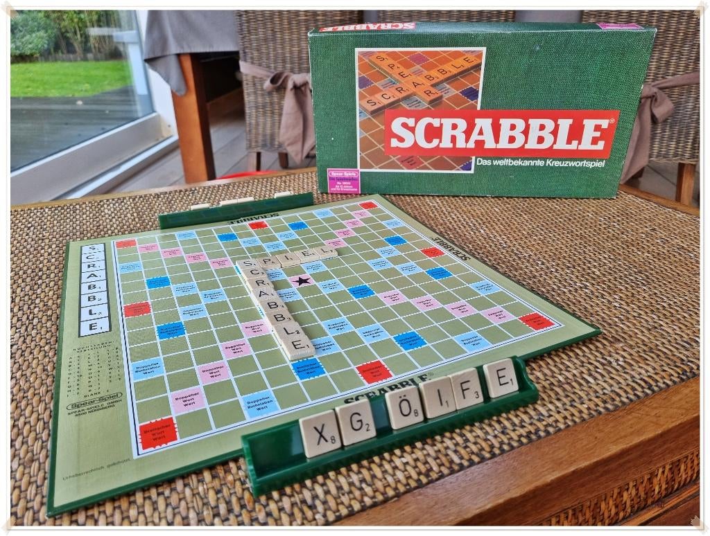SPEAR-SPIELE - SCRABBLE NEUF (version allemande), 1 ou 2 joueurs, Enlèvement ou Envoi, Neuf, Spear-Spiele