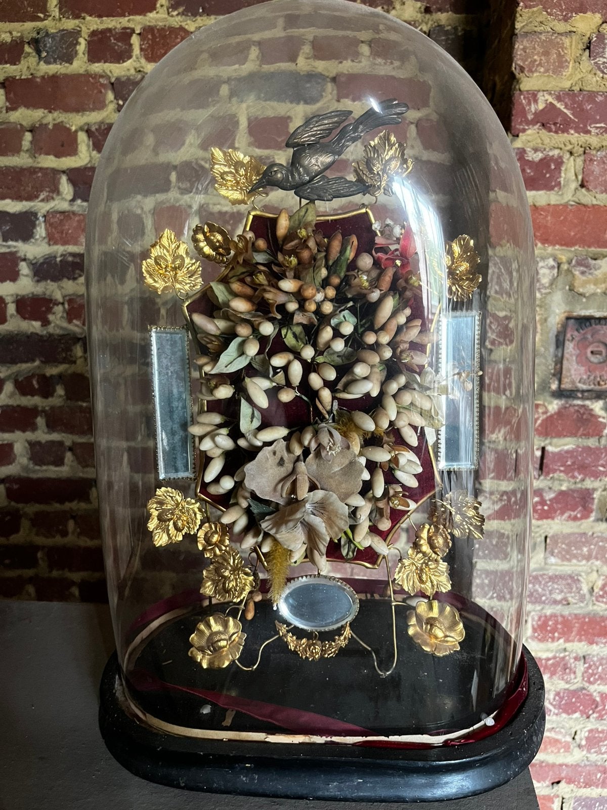 Cloche de mariage française du XIXe siècle, Enlèvement
