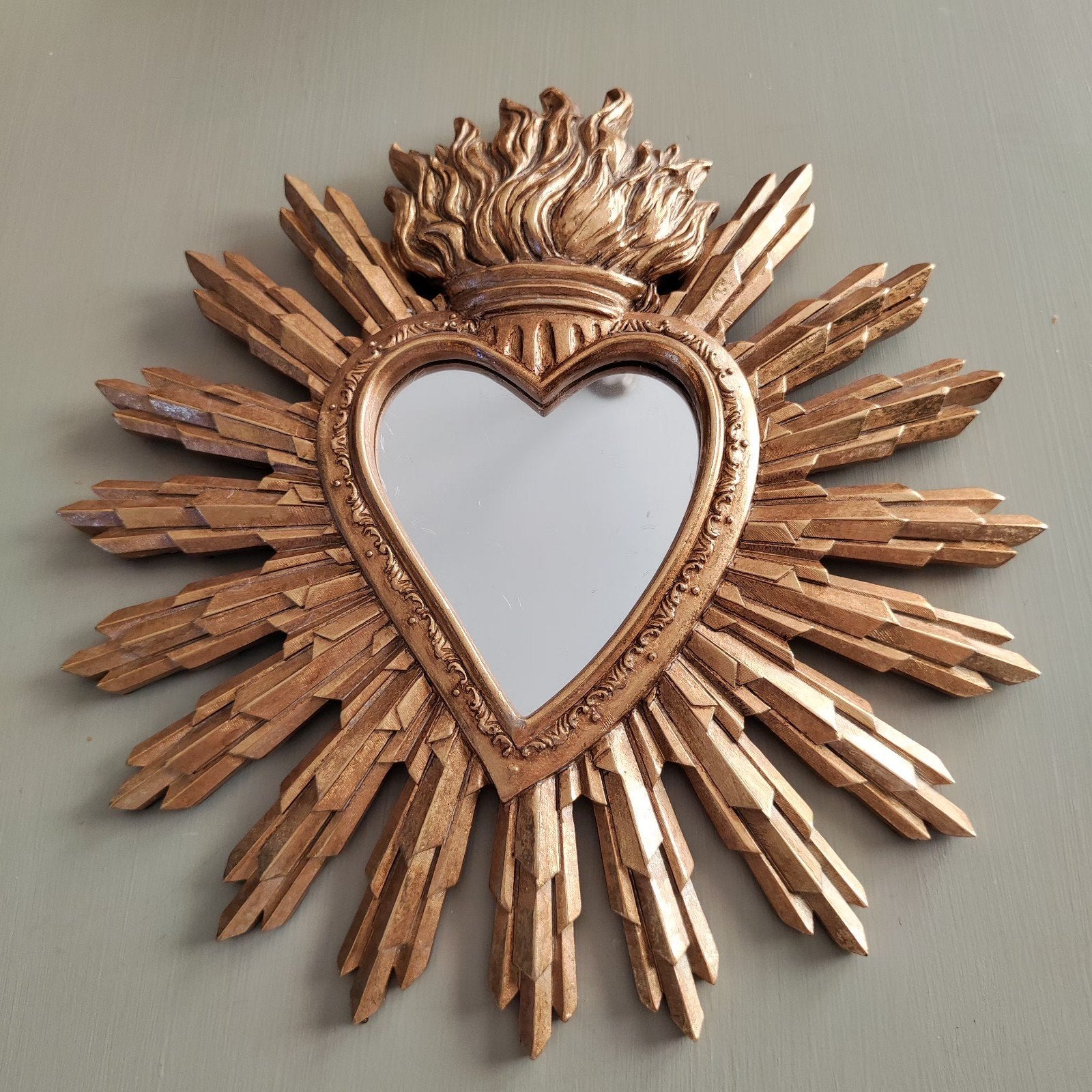 La Brocante de la Ferme Ex-Voto miroir, Maison & Meubles, Enlèvement ou Envoi