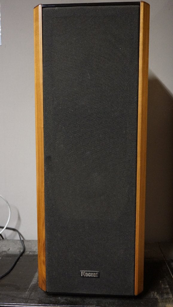 luidspreker Magnat MSP110, Audio, Tv en Foto, Luidsprekerboxen, Ophalen, Vloerstaande luidspreker, Gebruikt, 120 tot 150 watt