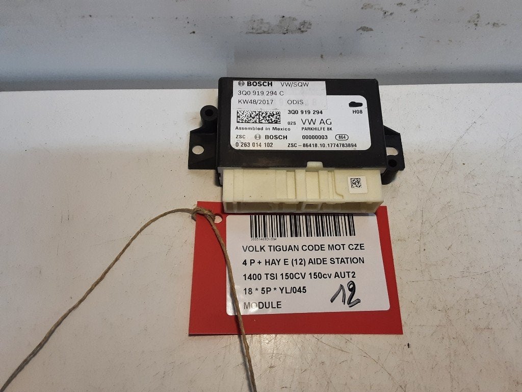 COMPUTER Volkswagen Tiguan (AD1) (3Q0919294C), Gebruikt, Volkswagen, Mevr. I. Hauben, Rue de l'Espoir 34 34
4030  GRIVEGNÉE, BE
