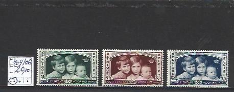 Timbres de Belgique 404/06** MNH, Enlèvement ou Envoi, Non oblitéré, Timbre-poste, Neuf
