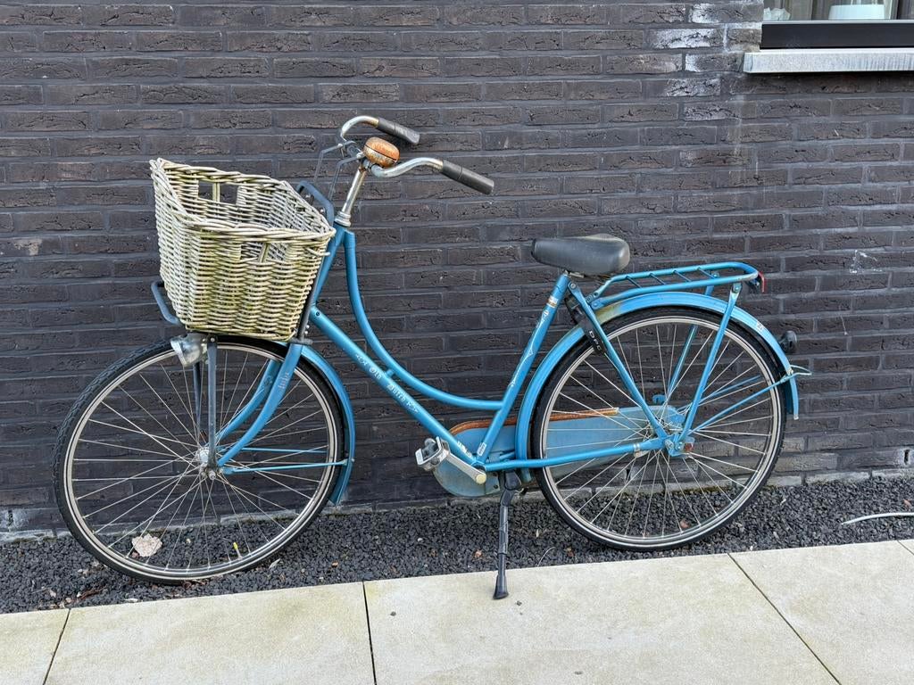 Hollandse fiets - Batavus Old Dutch, Ophalen, Terugtraprem, Batavus, Gebruikt