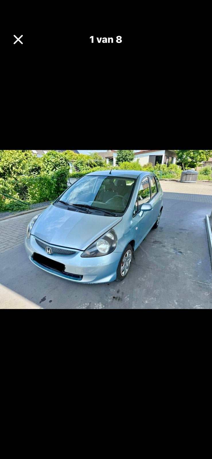 Honda Jazz 1.2 Benzine – Bouwjaar 2008, Autos, Honda, Argent ou Gris, Achat, Entreprise, Boîte manuelle