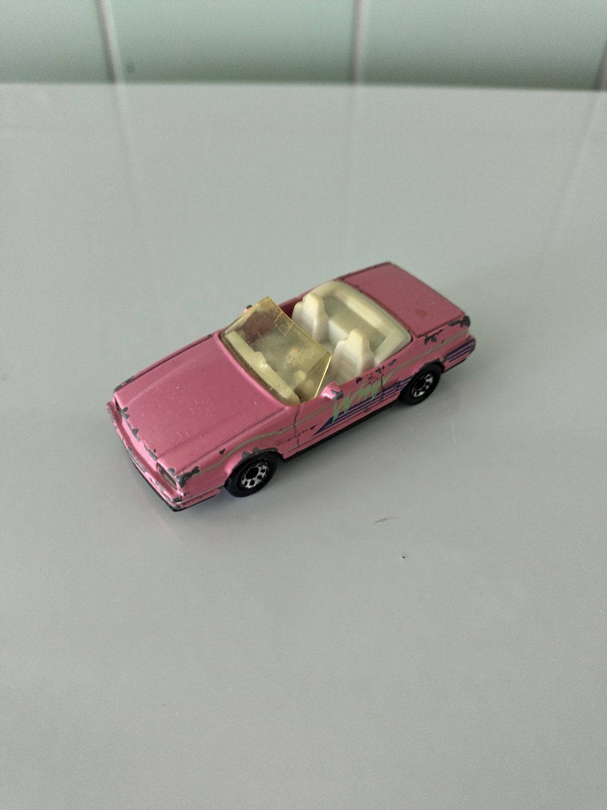 Vintage Matchbox Cadillac Alante AFHALING LEES BESCHRIJVING, Enlèvement, Utilisé, Voiture, Matchbox