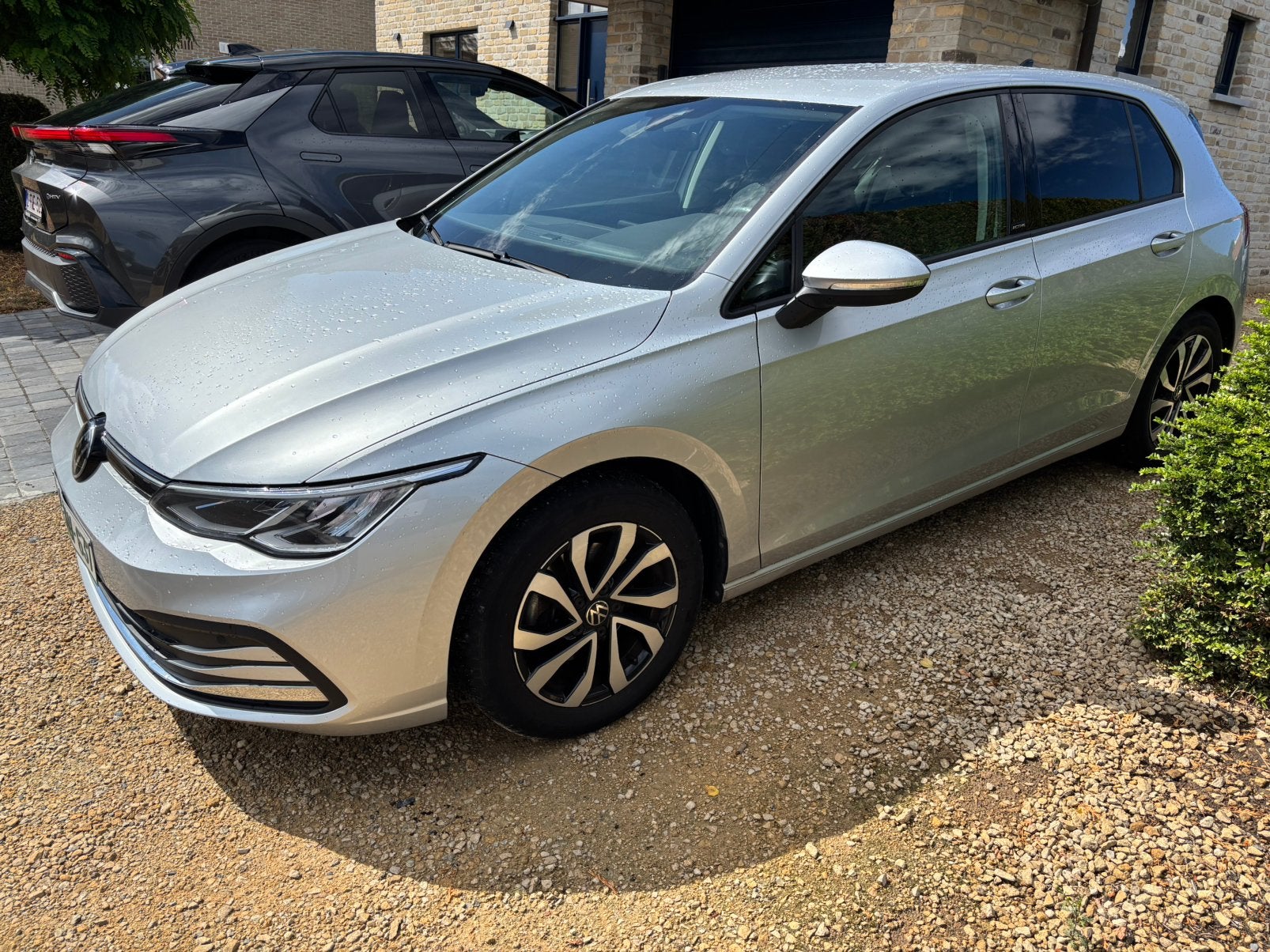 VW Golf 8 1.5TSi 96kW Active 2022 avec seulement 71 600 km, Argent ou Gris, Euro 6, Boîte manuelle, Entretenue par le concessionnaire
