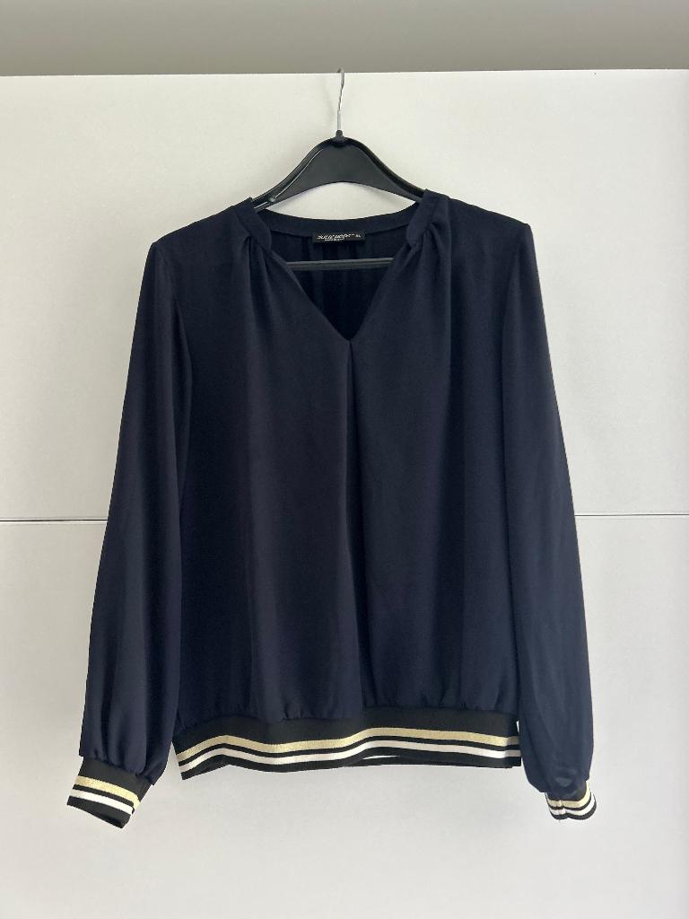 Julie Mode blauwe blouse, Kleding | Dames, Julie Mode, Blauw, Maat 46/48 (XL) of groter, Ophalen of Verzenden