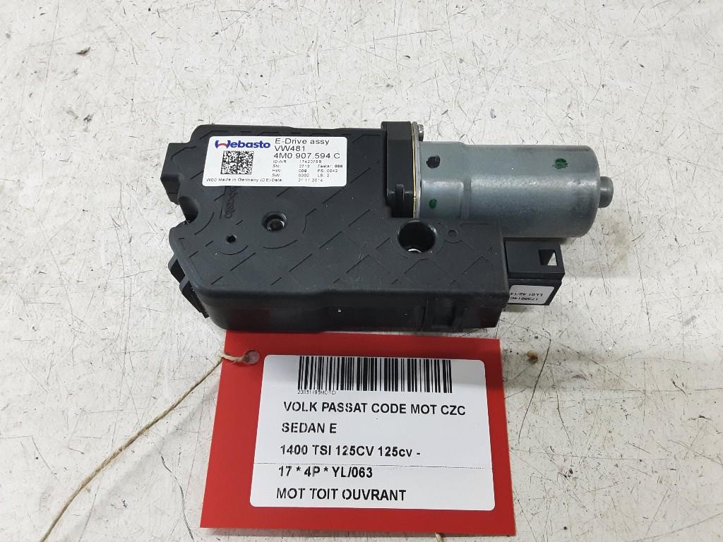 TOIT OUVRANT MOTEUR Volkswagen Passat (3G2) (4M0907594C), Volkswagen, Mevr. I. Hauben, Utilisé, Rue de l'Espoir 34 34
4030  GRIVEGNÉE, BE