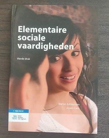 Elementaire sociale vaardigheden, Boeken, Ophalen of Verzenden, Nieuw, Hoger Onderwijs, Marian Adriaansen; Josien Caris