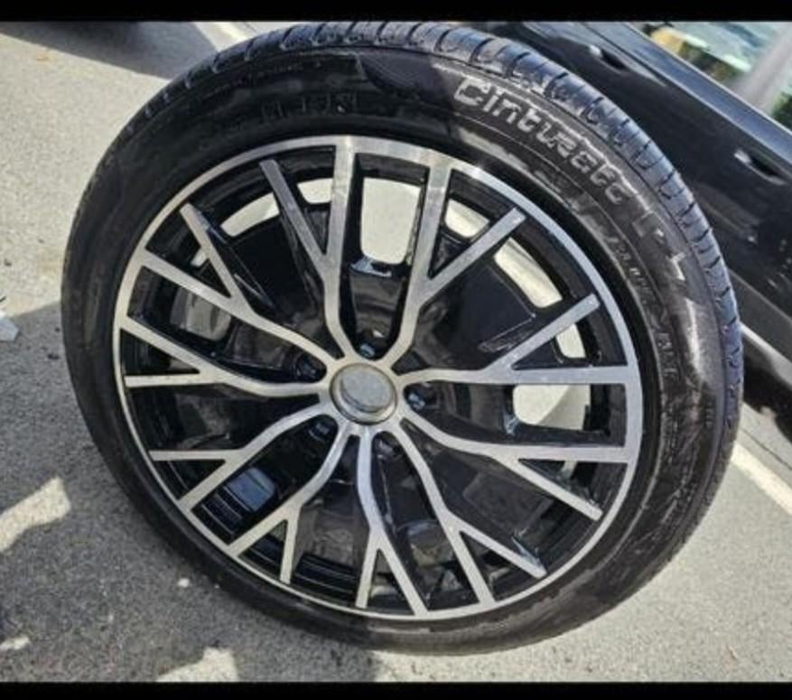 porsche taycan originele velgen met banden perfect staat, Ophalen of Verzenden, Band(en)