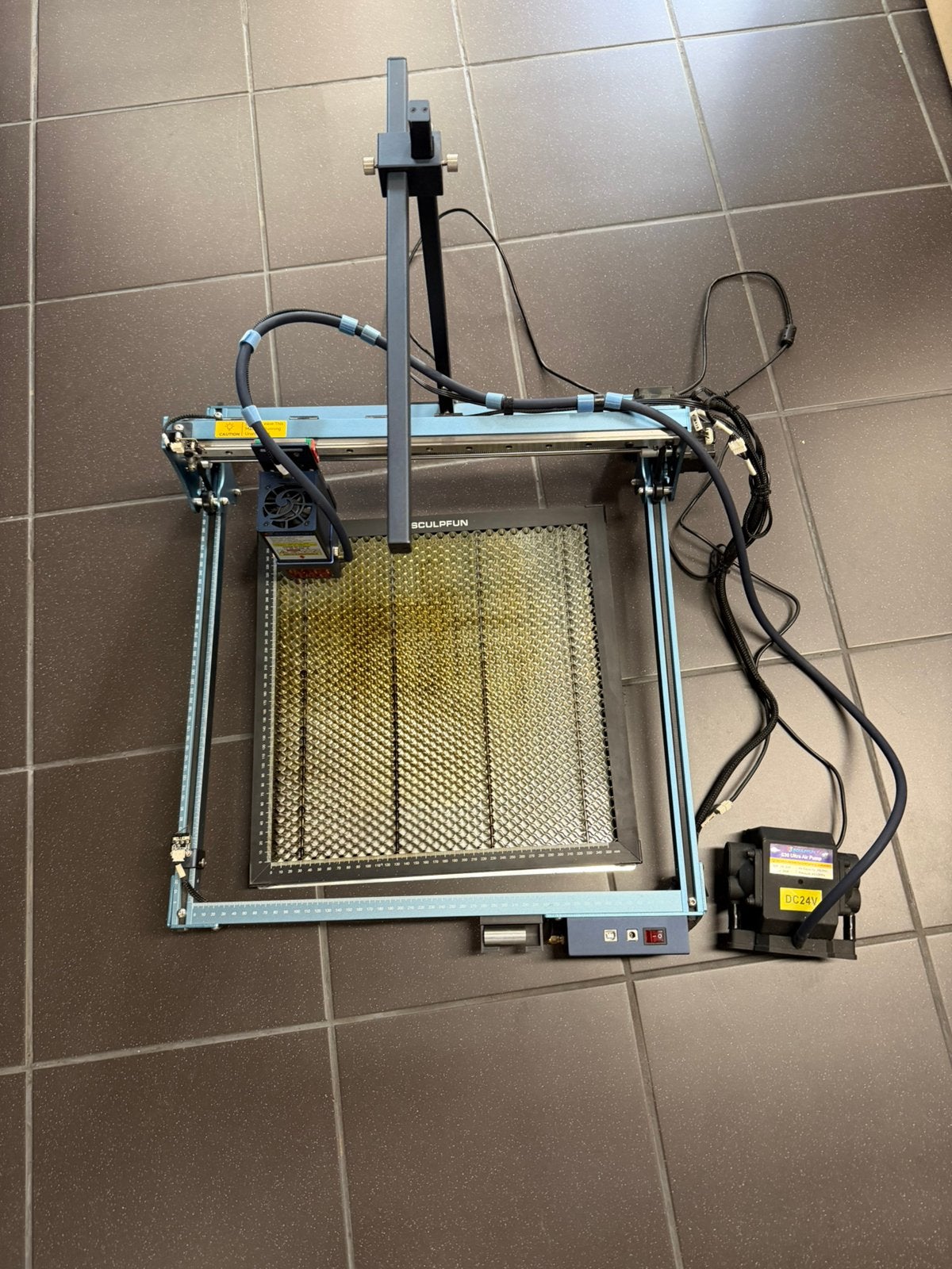 Laser cutting/engraving Sculpfun S9 met 33w module, Ophalen, Zo goed als nieuw