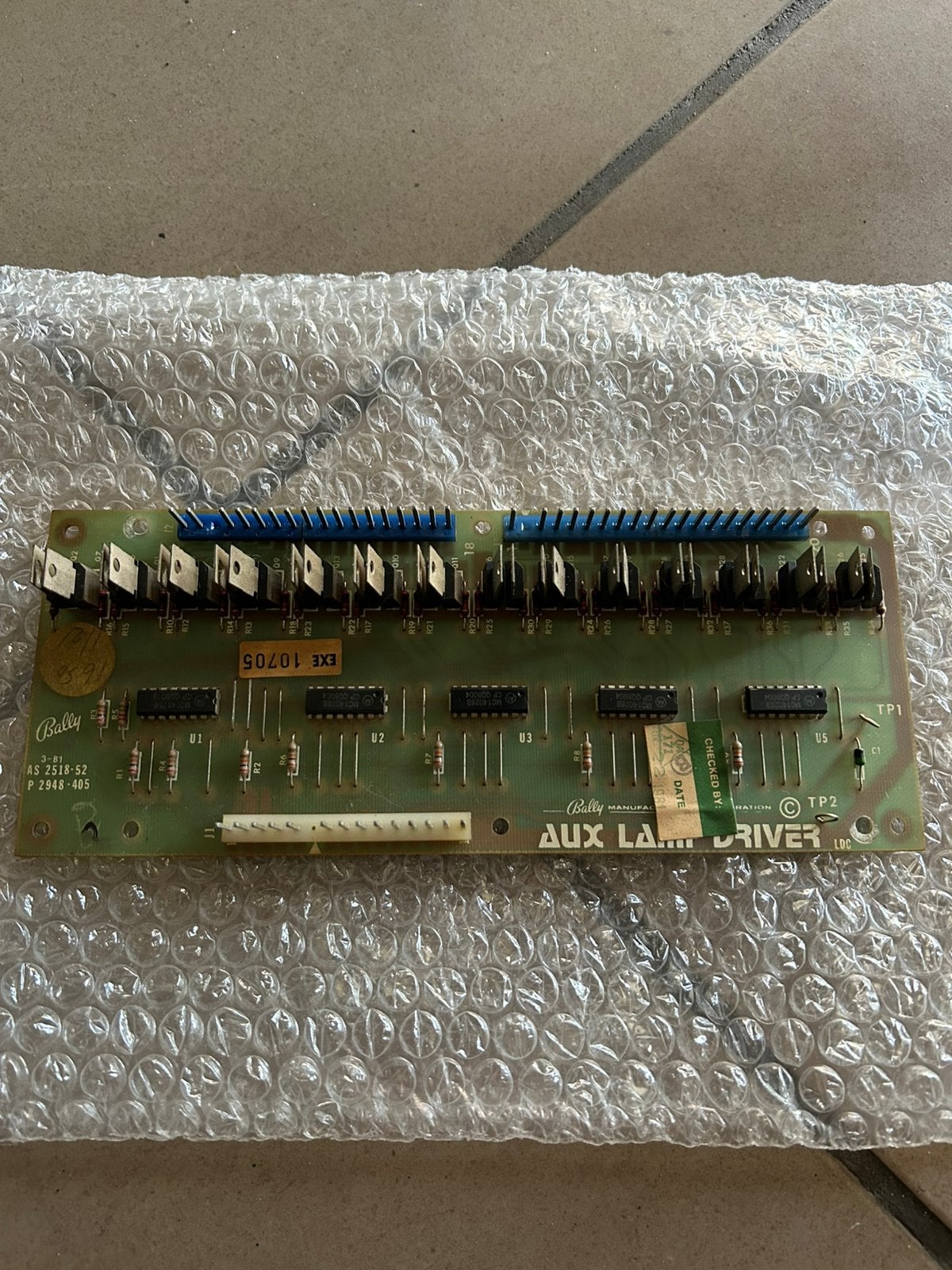 Licht sturing board bally jaren 80, Verzamelen, Gebruikt, Elektronisch, Bally, Onderdeel of Defecte kast
