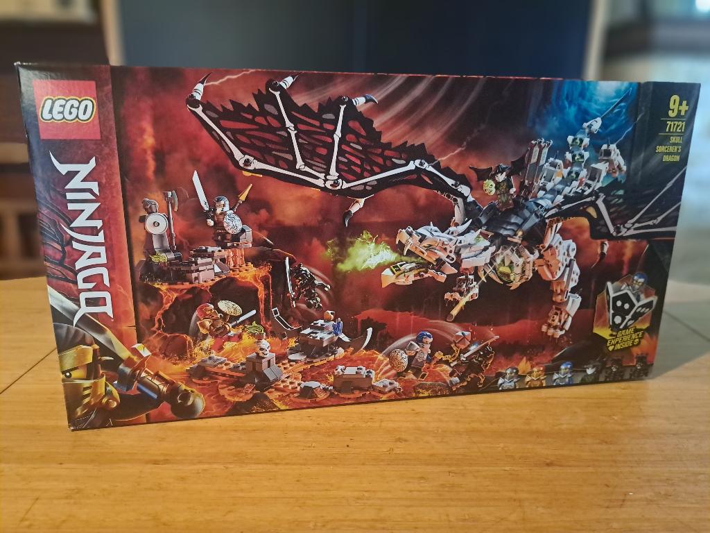 LEGO Skull Sorcerer’s Dragon  71721, Ophalen, Lego, Nieuw, Ninjago