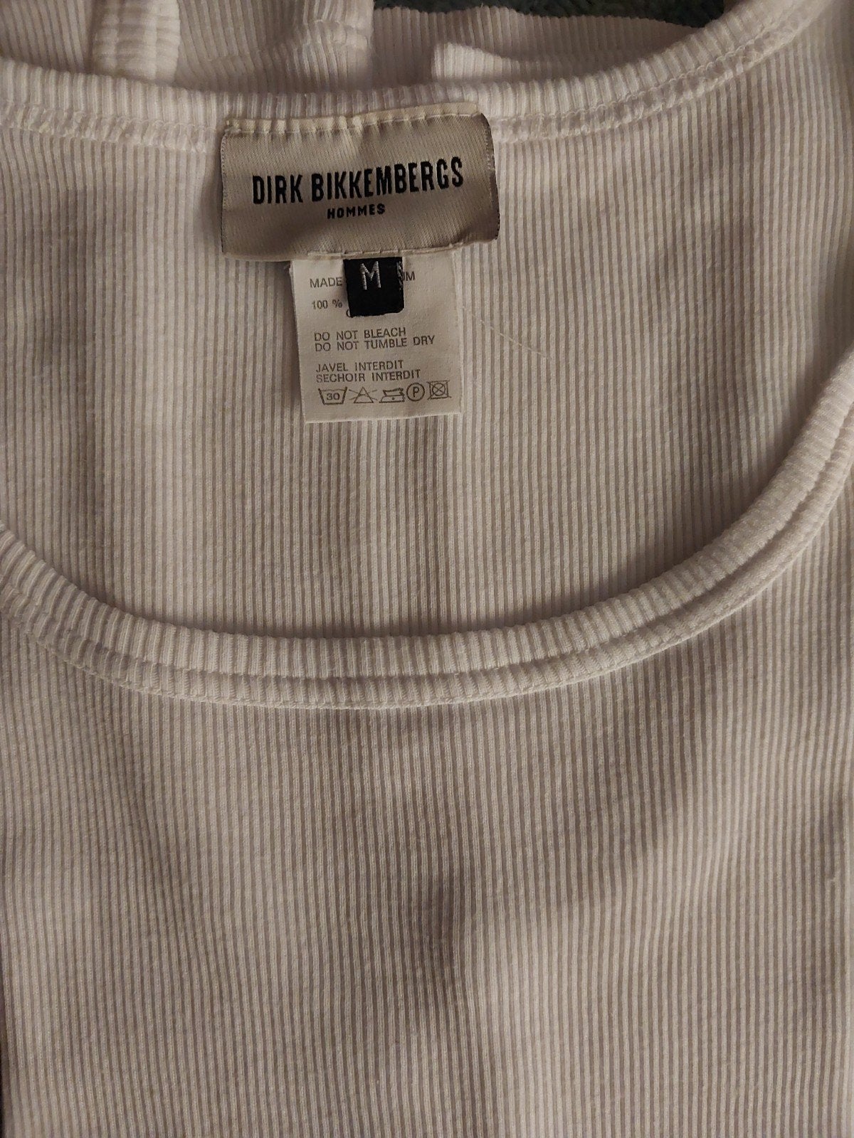 Débardeur de Dirk Bikkemberg taille M, Enlèvement ou Envoi, Blanc