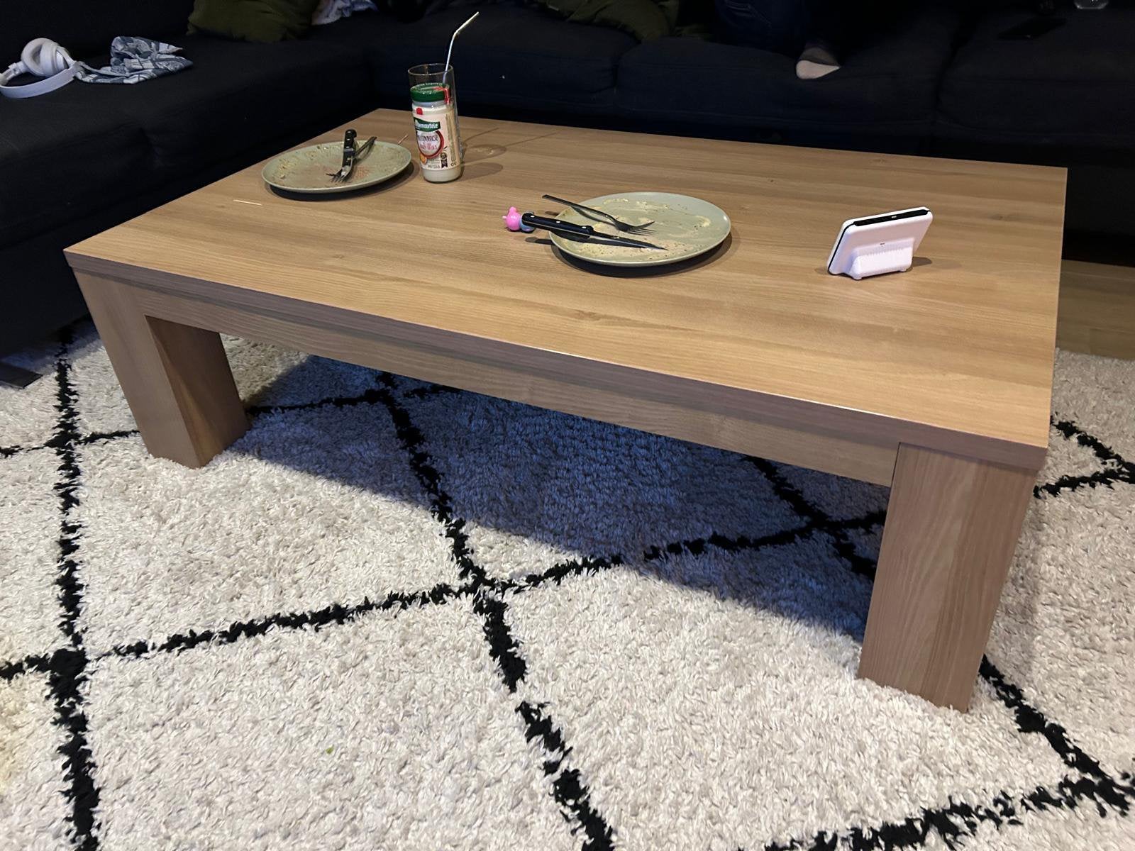 table basse, Maison & Meubles, Enlèvement, Comme neuf