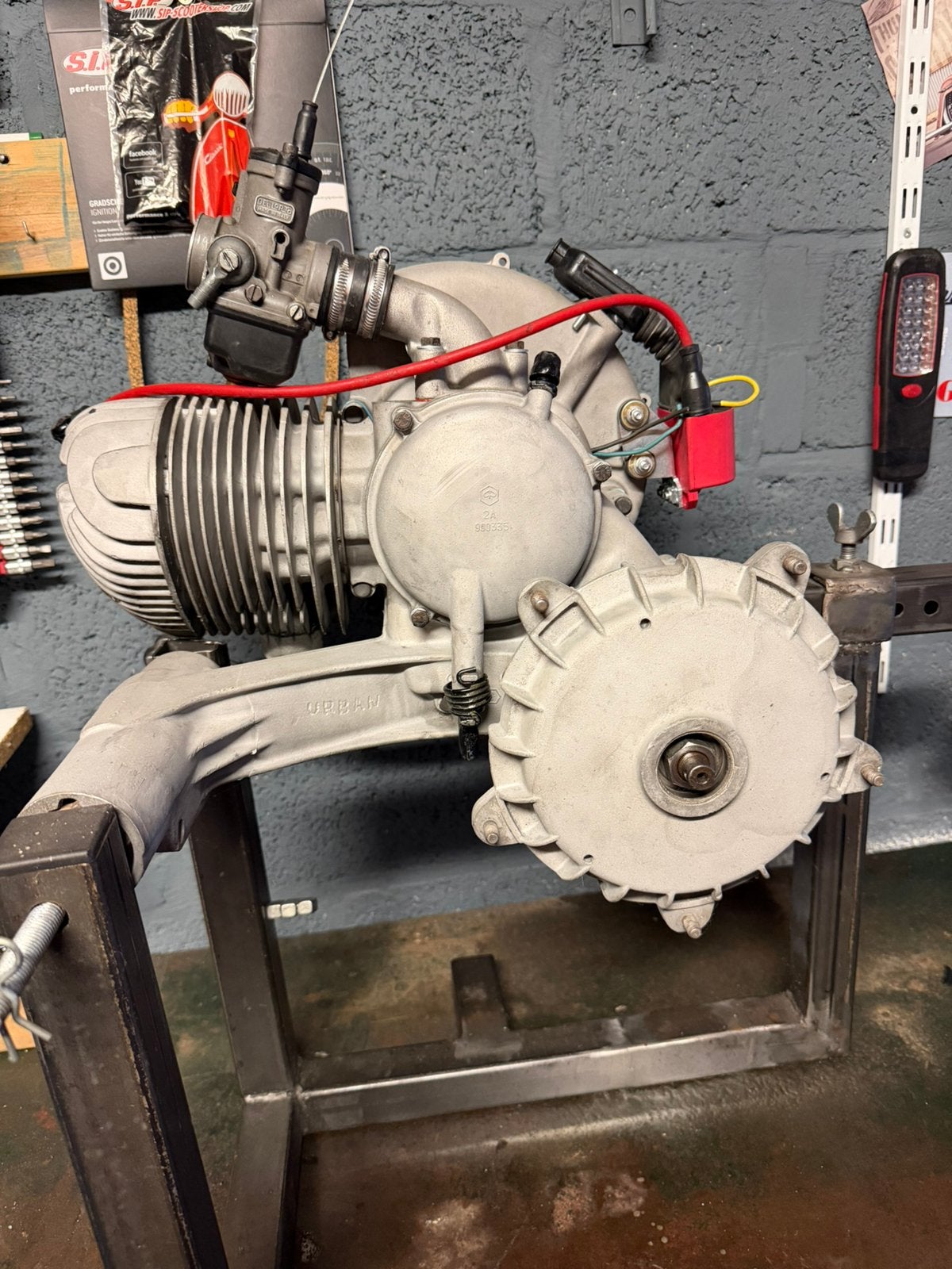 Vespa Rally 200 motor VSE1M, Motoren, Motoren | Piaggio, Particulier, Gebruikt