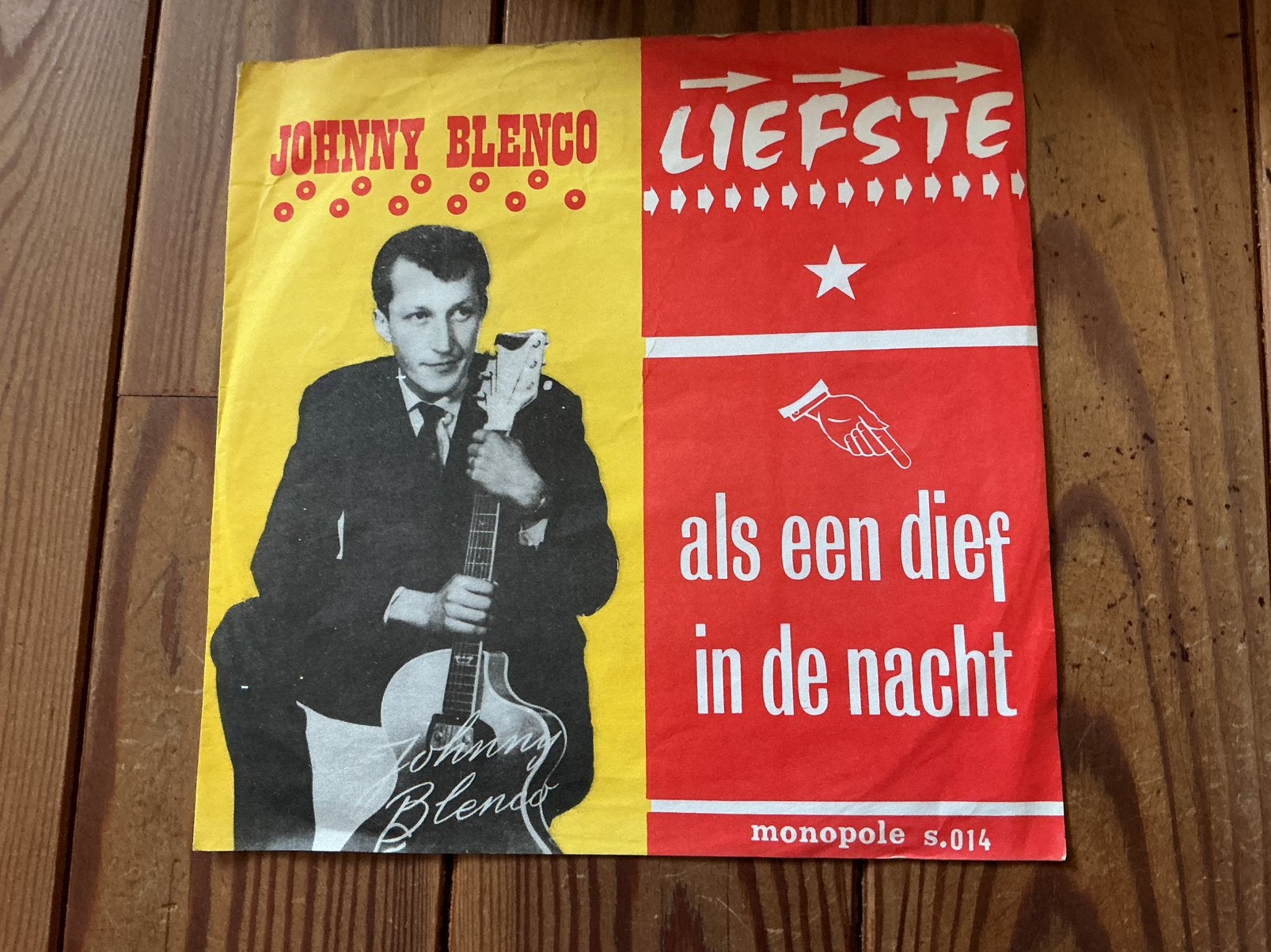 7” Johnny Blenco - Liefste, Ophalen of Verzenden, Gebruikt