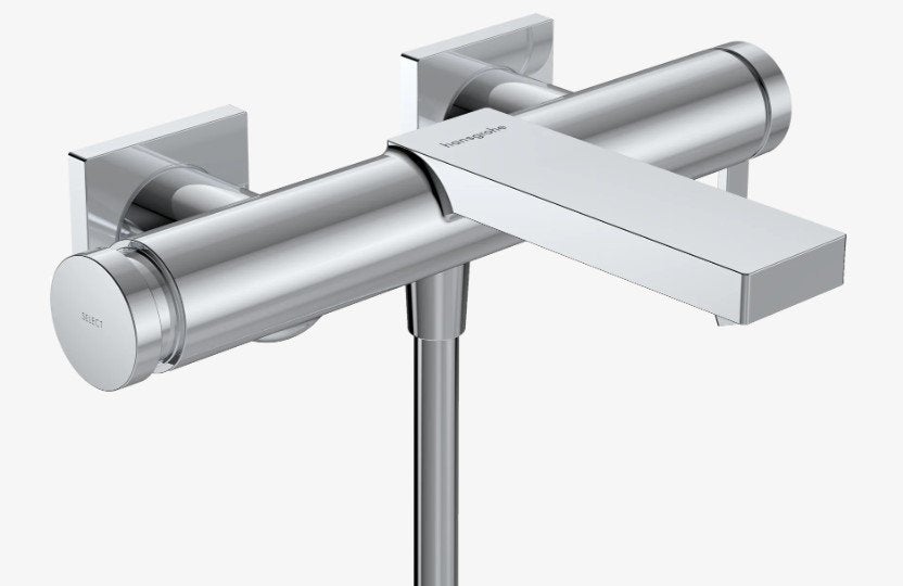 Hansgrohe Tecturis E robinet de baignoire mural - NEUF, Bricolage & Construction, Sanitaire, Enlèvement, Neuf, Chrome, Baignoire
