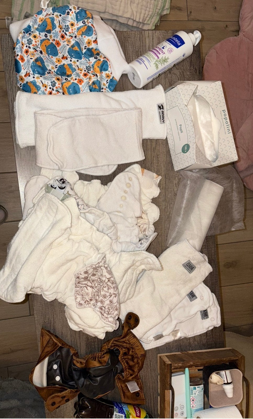 Pakket wasbare luiers, Kinderen en Baby's, Ophalen, Gebruikt