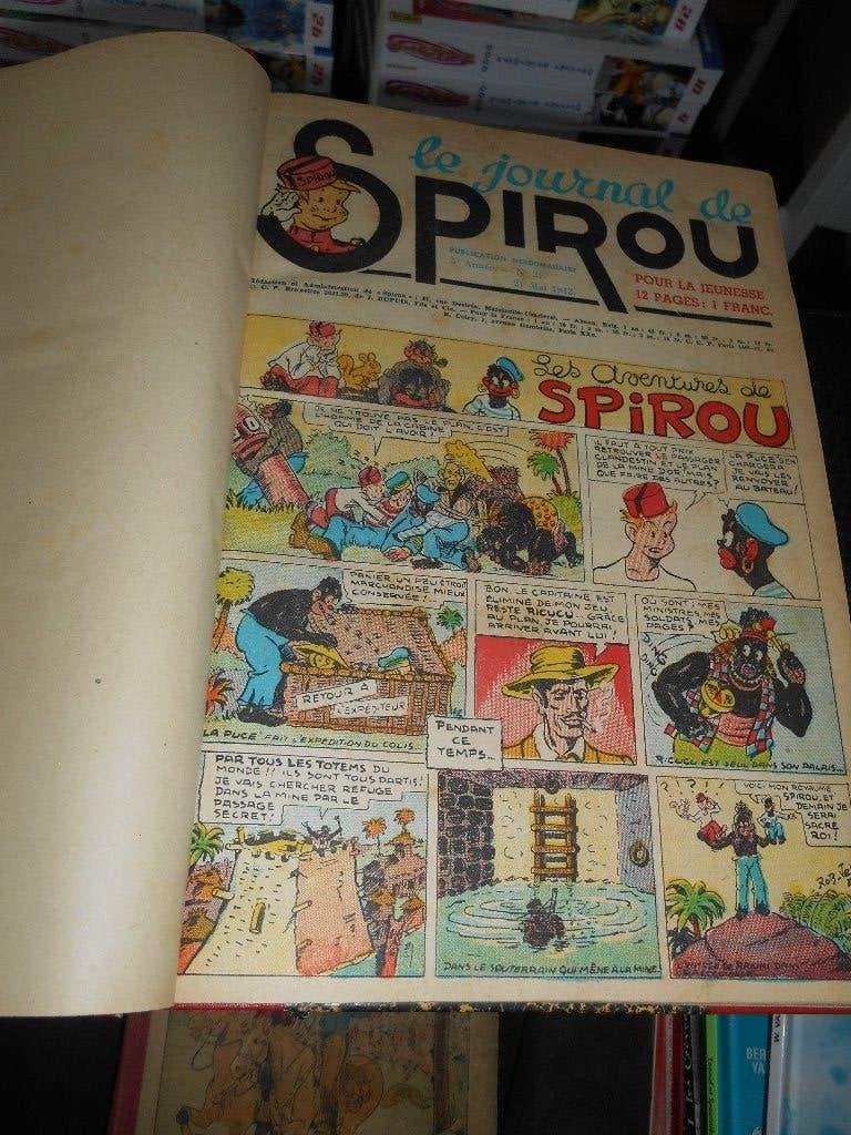 Journal Spirou recueil Nov 42 à sept 1943, Livres, Enlèvement ou Envoi