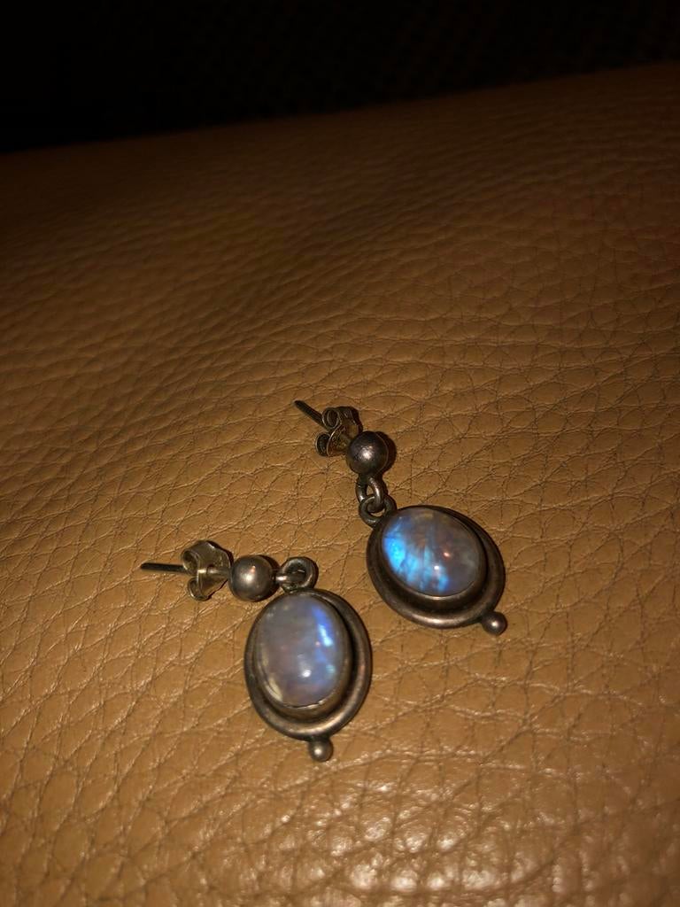 Boucles d’oreilles argent 925, Enlèvement, Utilisé, Argent, Argent