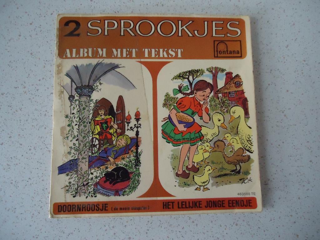 Single 2 Sprookjes "Paula Semer, Herman Niels Vertellen, Enlèvement ou Envoi, Single, Utilisé, Enfants et Jeunesse