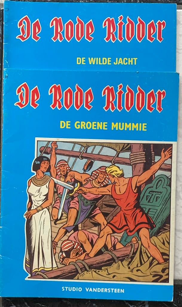 DE RODE RIDDER, Plusieurs BD, Enlèvement ou Envoi, Willy Vandersteen, Utilisé