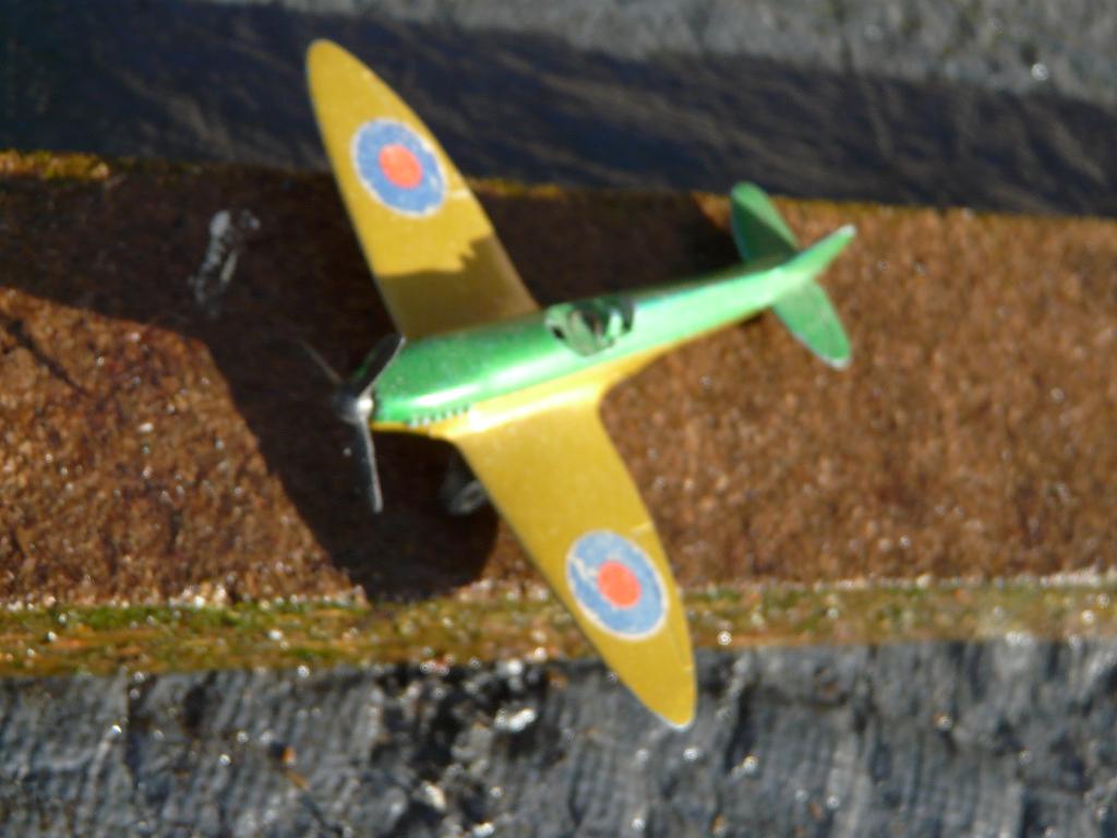 Matchbox  vintage, zeldzame te koop aangeboden Spitfire 1973, Ophalen, Gebruikt, Vliegtuig, Overige merken
