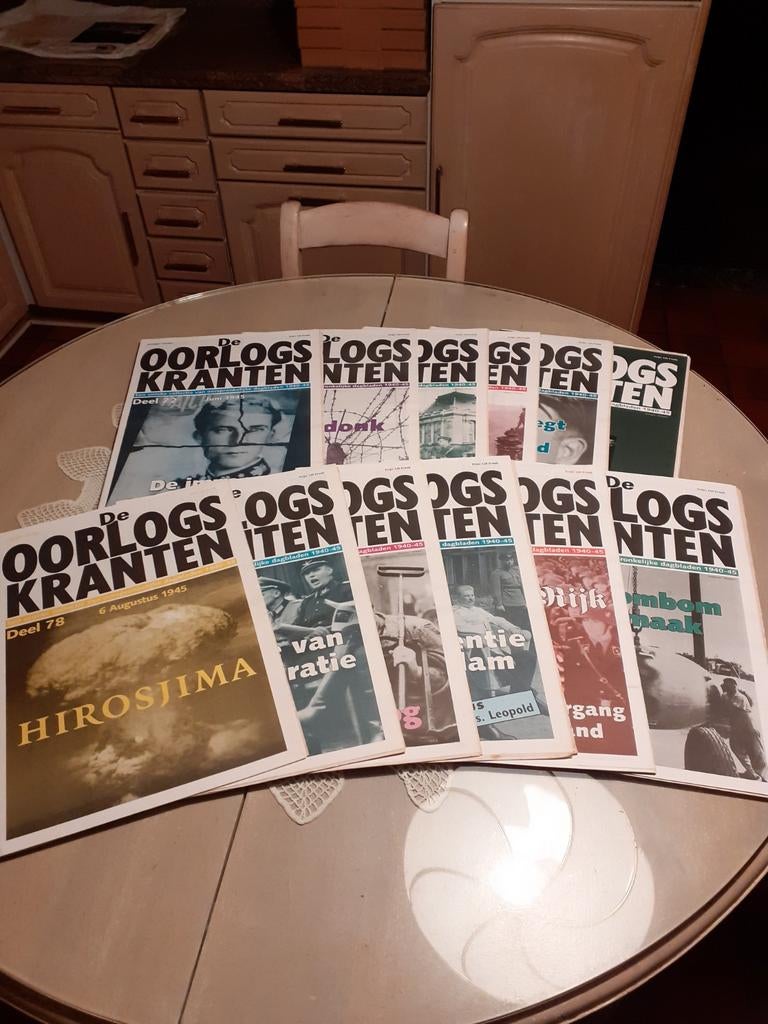 Oorlogskranten 2de wereldoorlog, Verzamelen, Ophalen of Verzenden, Marine, Boek of Tijdschrift