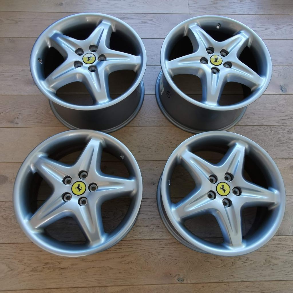 4 x ferrari F355 Speedline velgen  SL804 16647  SL805 16647, 18 inch, Gebruikt, Velg(en), Ophalen of Verzenden