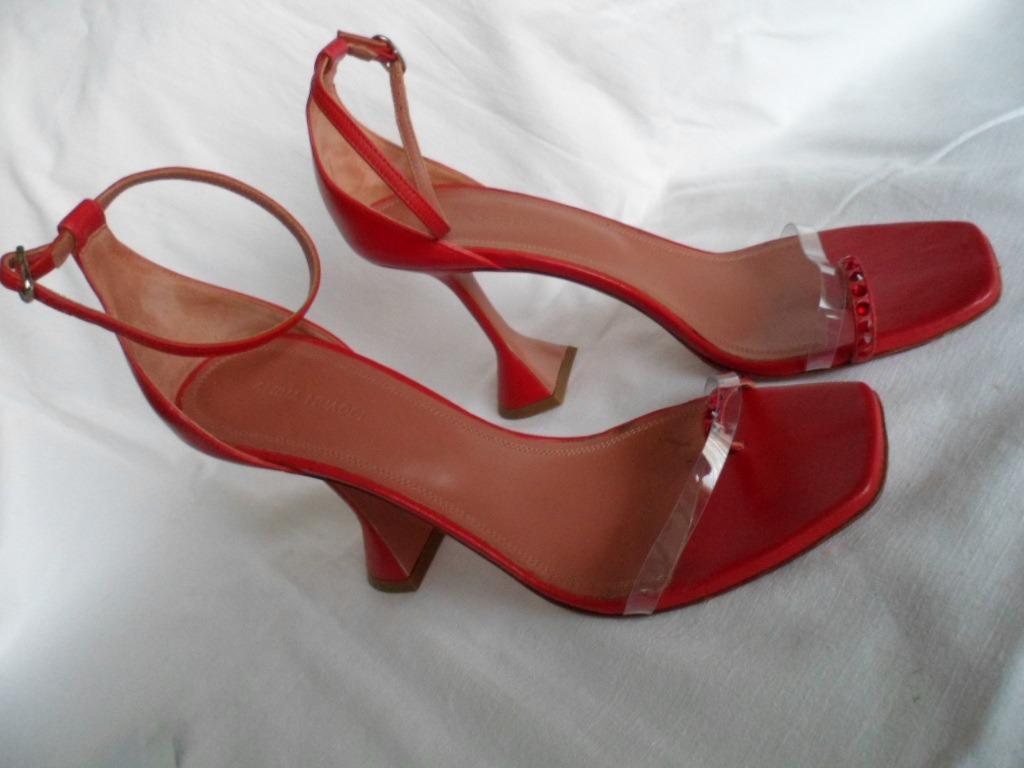 damesschoenen Amani Muaddi 40, Pumps, Gedragen, Rood, Ophalen of Verzenden