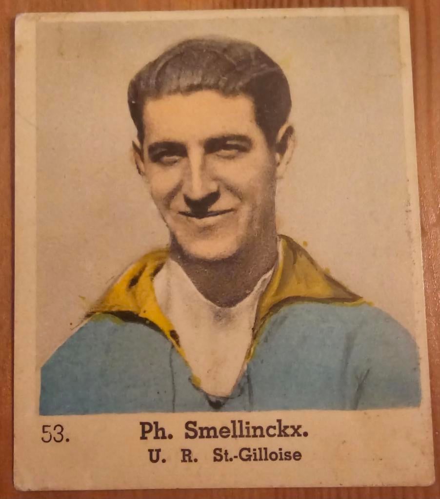 Lecocq (pour panini) des années 1930 Smellinckx Union Saint, Enlèvement ou Envoi, Utilisé, Autocollant
