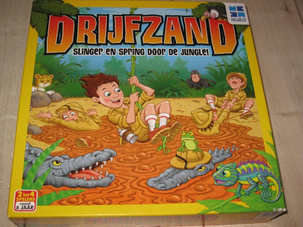Drijfzand Megableu, Drie of vier spelers, Ophalen, Zo goed als nieuw, Megableu