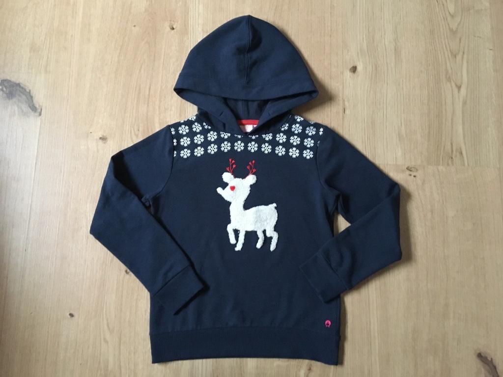 SOMEONE, Marine blauwe trui / hoodie maat 122 ( - 128), Kinderen en Baby's, Kinderkleding | Maat 122, Meisje, Trui of Vest, Ophalen of Verzenden