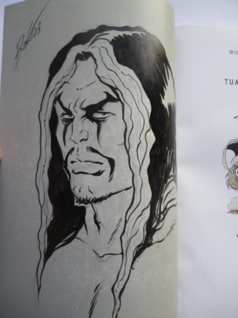 De Rode Ridder - 277 Tuan de barbaar - gesigneerd tekening, Eén stripboek, Zo goed als nieuw, Studio  Vandersteen, Ophalen of Verzenden