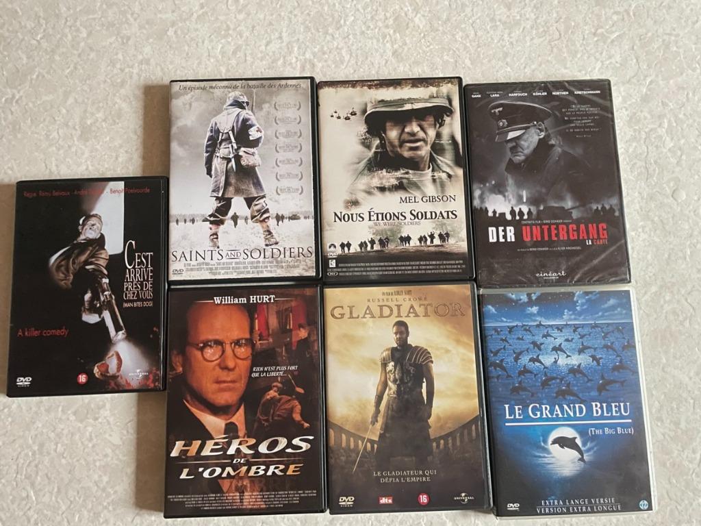 lot de 7 DVD, Cd's en Dvd's, Verzenden, Zo goed als nieuw