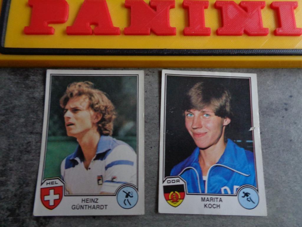 PANINI STICKERS SUPERSTARS  EURO FOOTBALL 82  2X, Verzenden