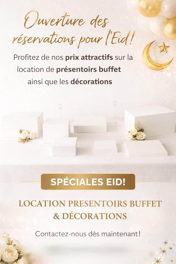 Location buffet avec decoration, Hobby & Loisirs créatifs, Articles de fête | Location, Neuf, Enlèvement ou Envoi